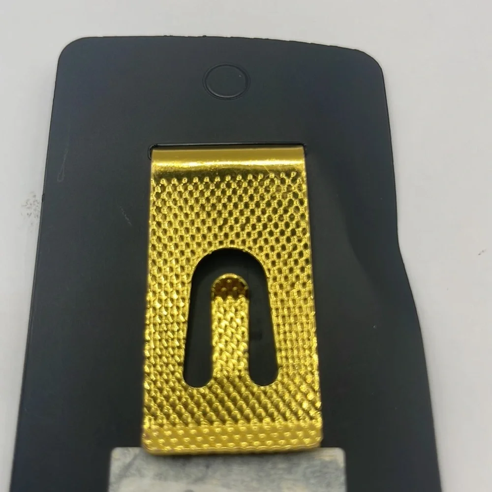 NWOT- Las Vegas Money gold toned Clip